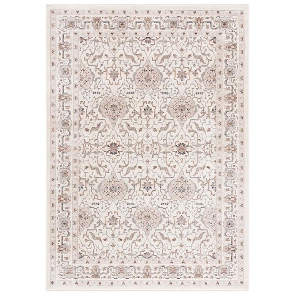 Safavieh 4 x 6 ft. Harlow Transitional Power Loomed Rectangle Rug Ivory Grey & Rust HAR107A-4 - main